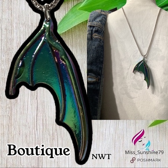 Boutique NEW - iresdecent multicolored shimmer batwing 😎 - Picture 1 of 5